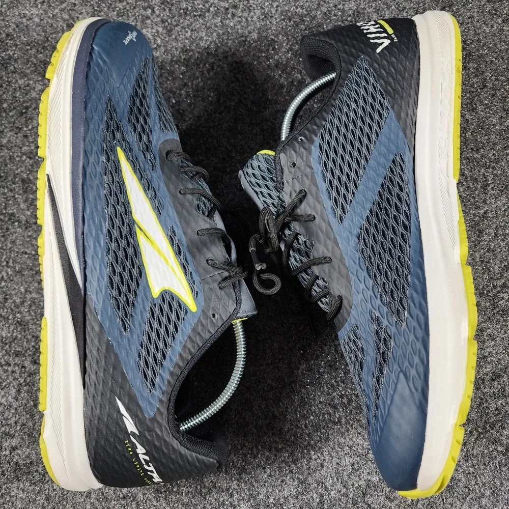 Altra Viho Running Shoes Mens 11 Blue Lime AL0A4PE8206 Zero Drop Road Trainers